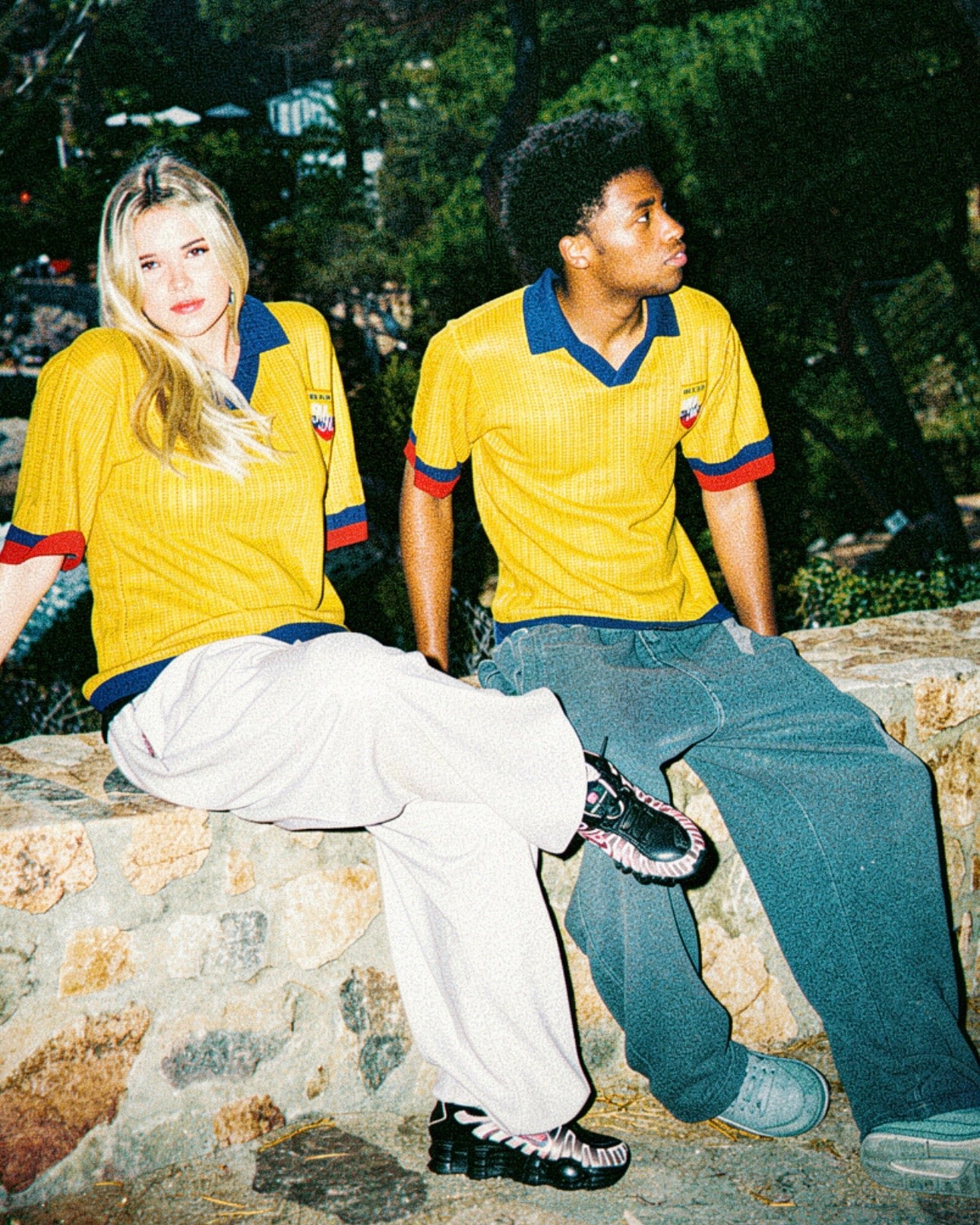 Colombia Knitted Soccer Jersey - Azul 93