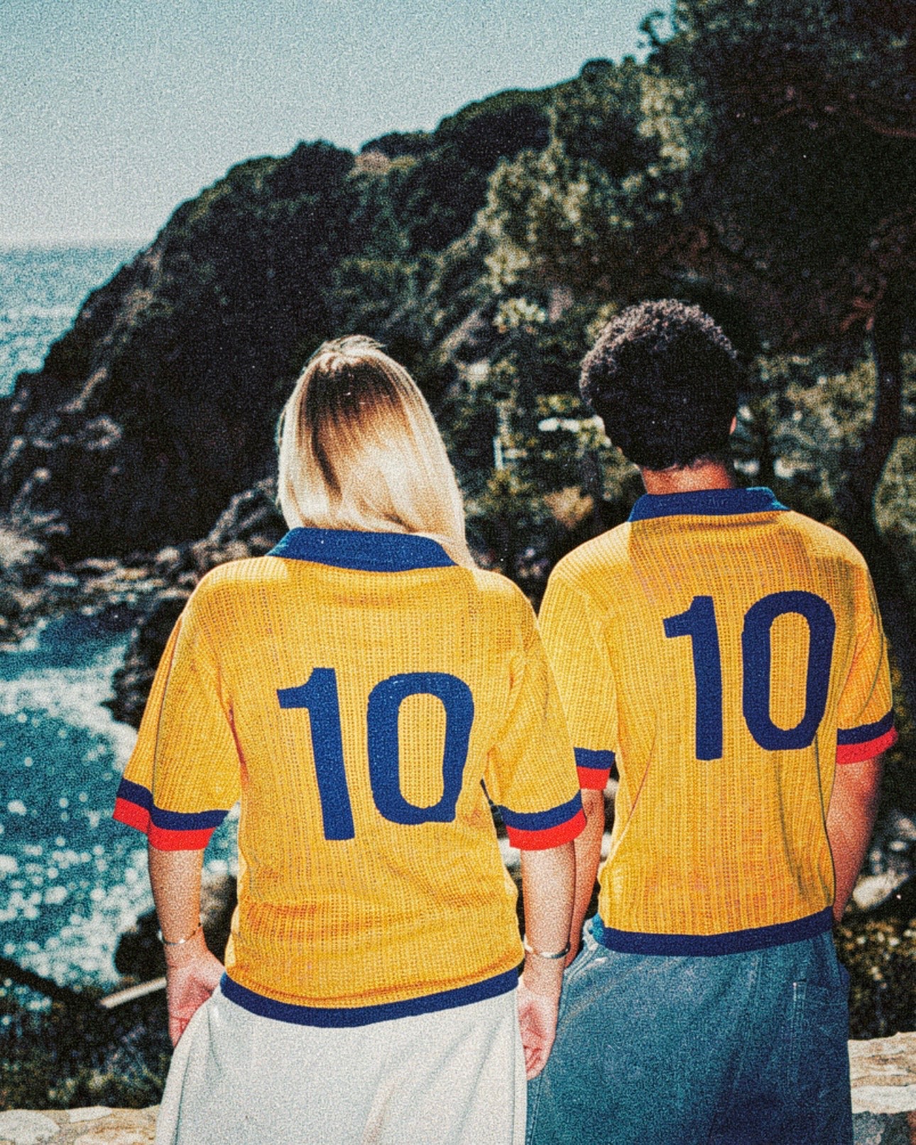 Colombia Knitted Soccer Jersey - Azul 93