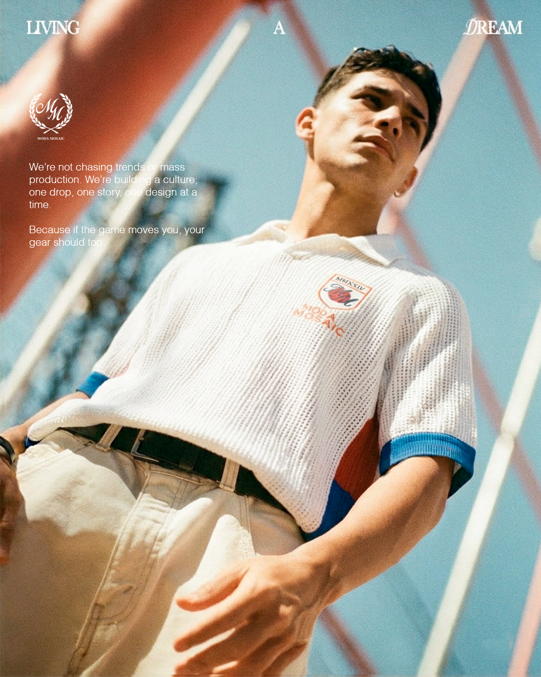 Japan Knitted Soccer Jersey - Shiro