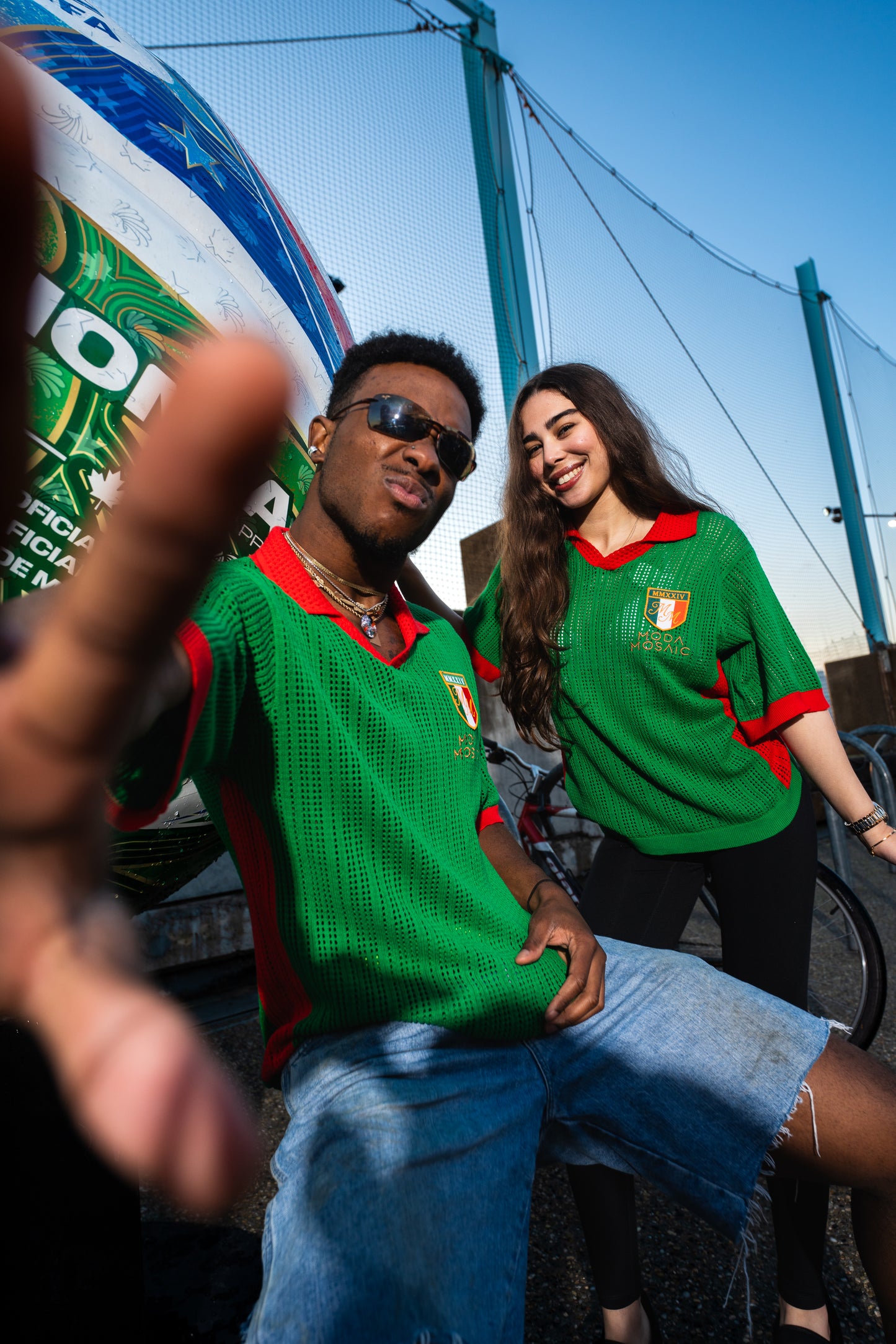 Mexico Knitted Soccer Jersey - El Sol