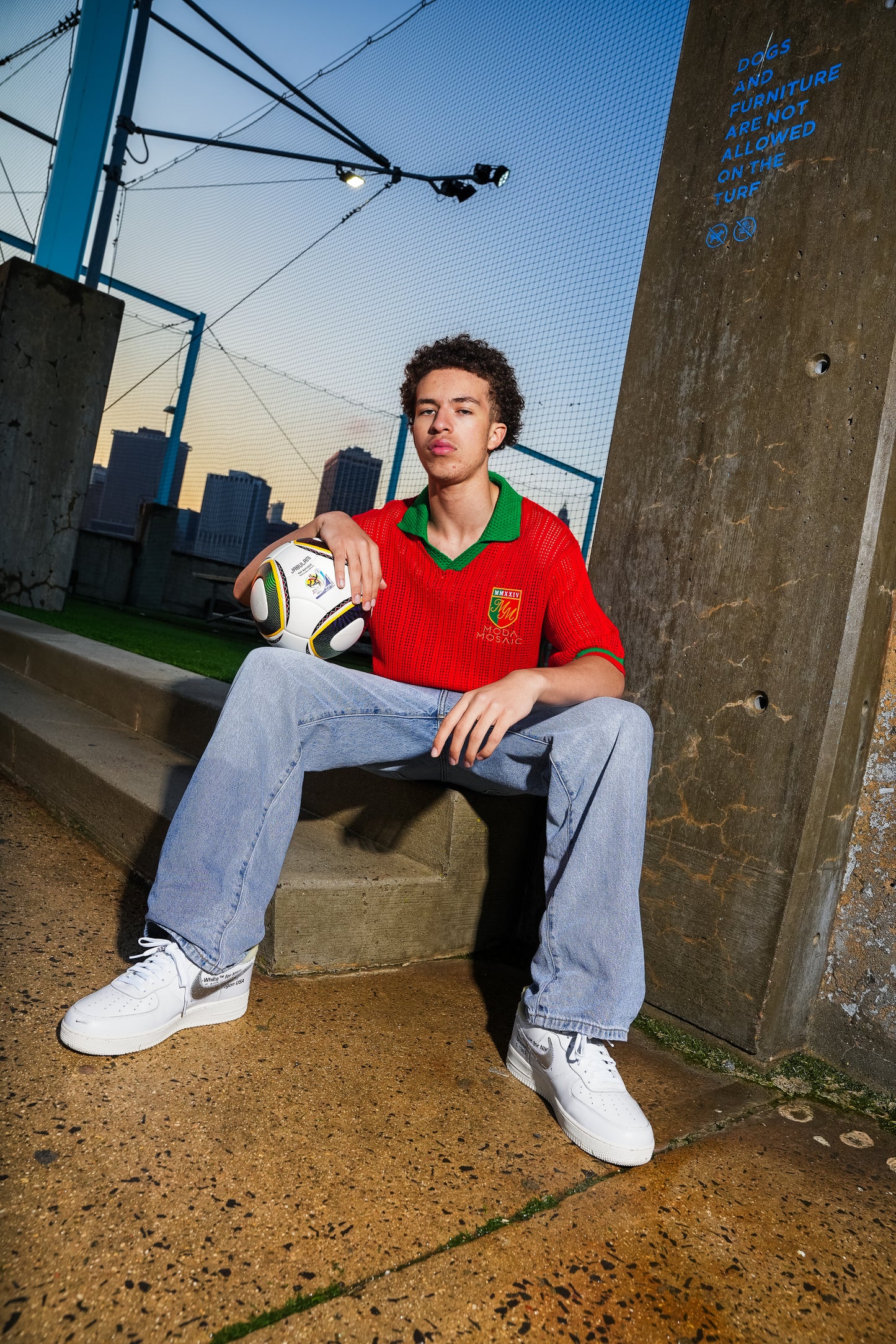 Portugal Knitted Soccer Jersey - Saudade